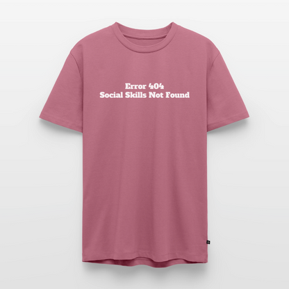 Social skills not found! - Premium herre T-shirt - mauve