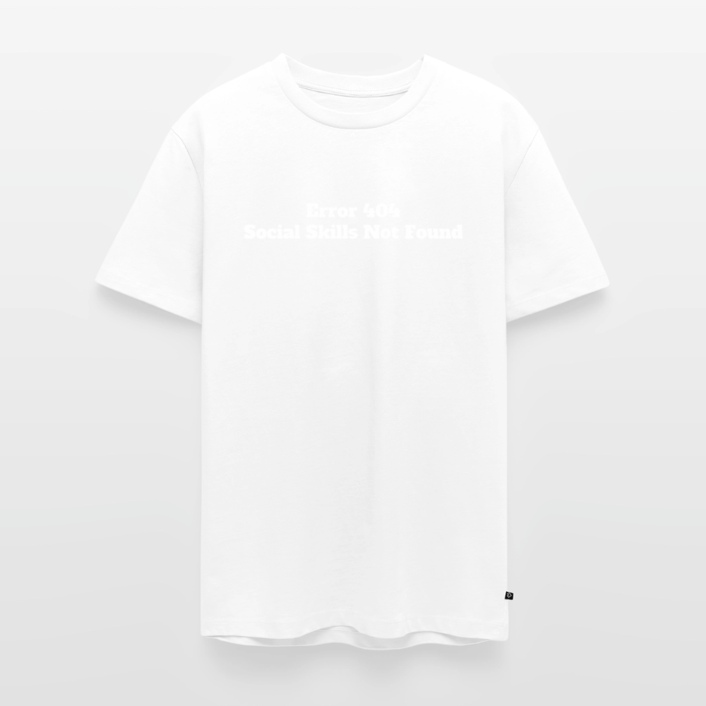 Social skills not found! - Premium herre T-shirt - hvid