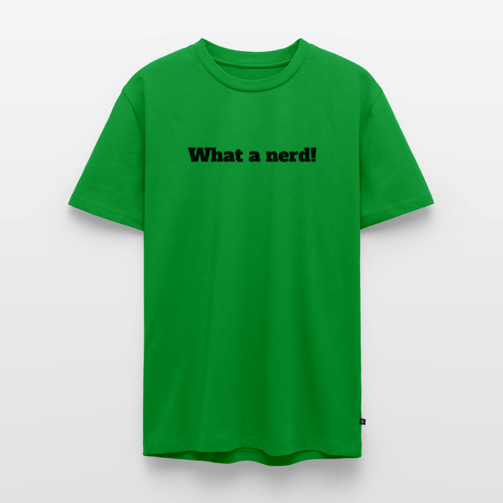 What a nerd! - Premium herre T-shirt - green