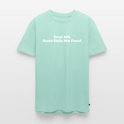 Social skills not found! - Premium herre T-shirt - mint 