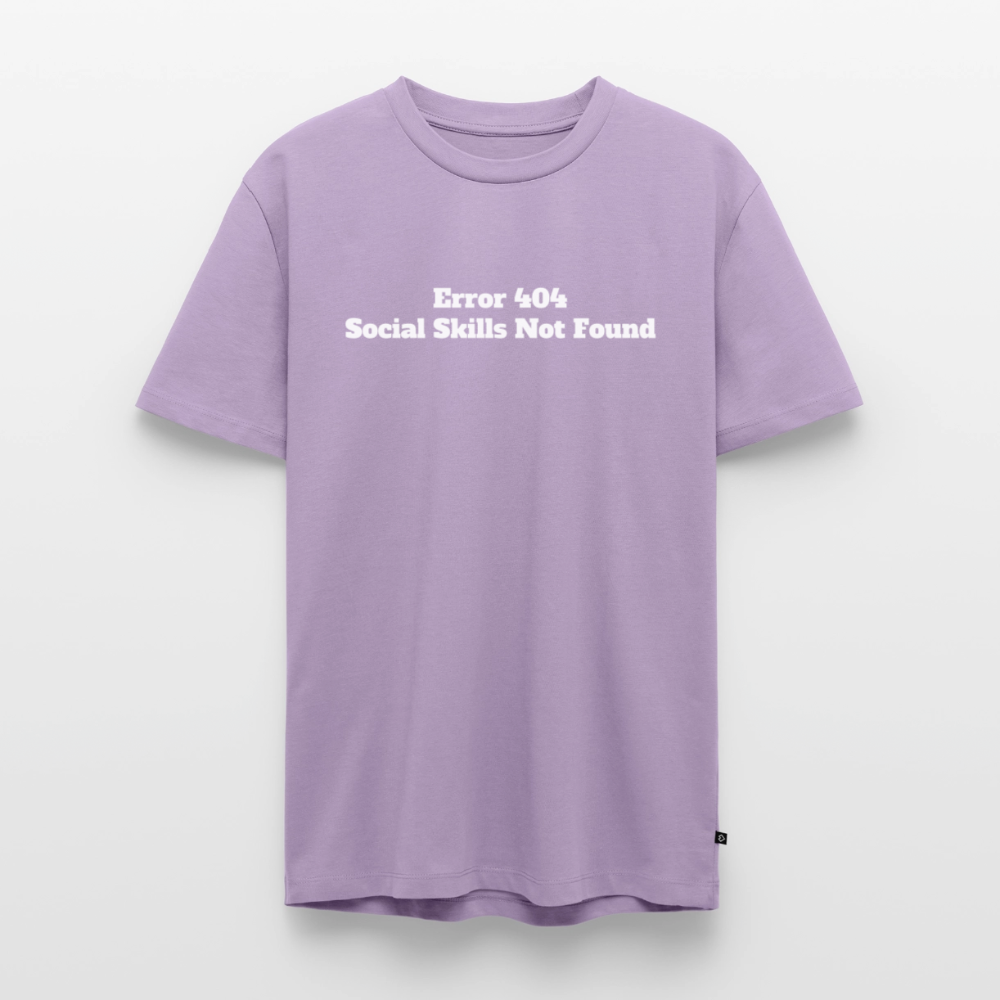 Social skills not found! - Premium herre T-shirt - lavendel
