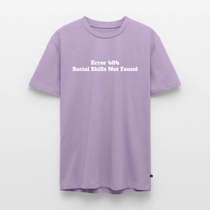 Social skills not found! - Premium herre T-shirt - lavendel